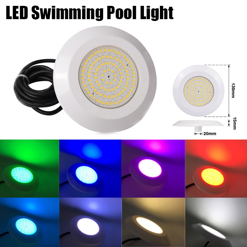 LED DC 12V Underwater Submersible Swimming Pool Light Night Lamp ...