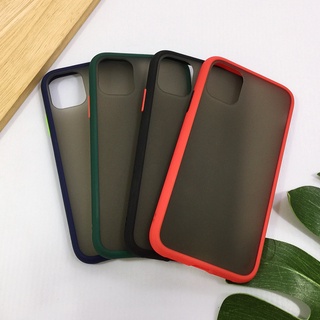 เคสขอบสี IX MAX/XR/OPPO A73/NOTA 5T/REALME 5PRO หลังขุ่น เคสแฟชั่น เคสมือถือ