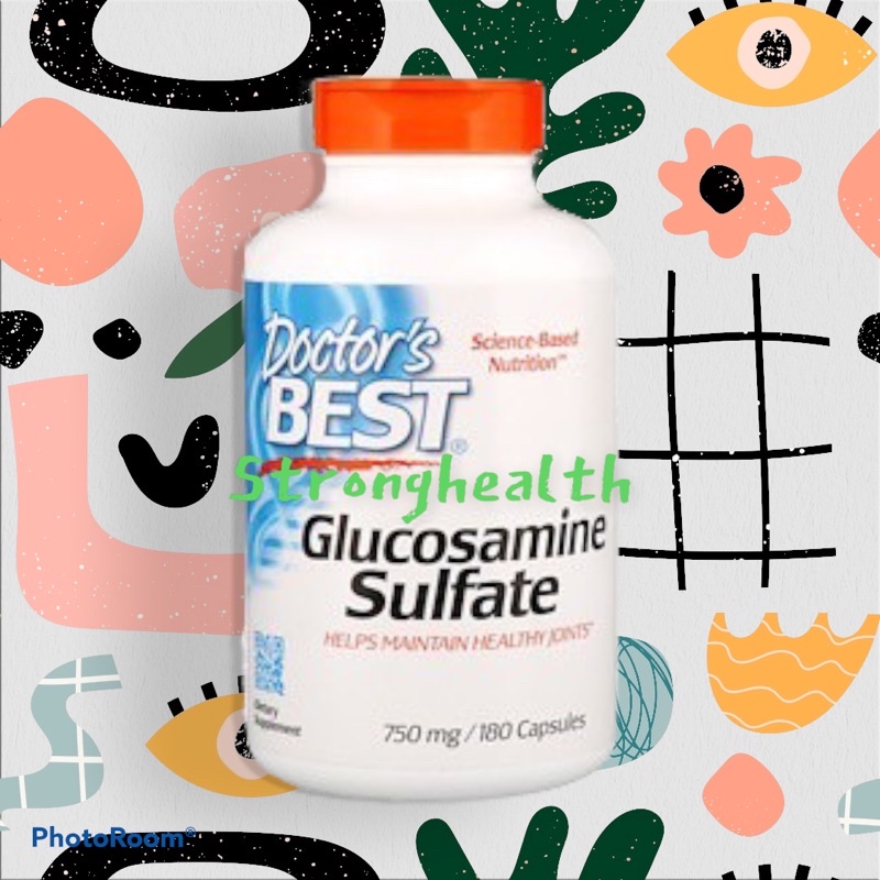 Doctor's Best, Glucosamine Sulfate, 750 mg, 180 Capsules Shopee Thailand