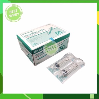 Terumo Syringe Catheter Tip 50 ml Single use เทอรูโมกระบอกสำหรับฟีดอาหาร กระบอกป้อนอาหาร 50 มล.(5033)