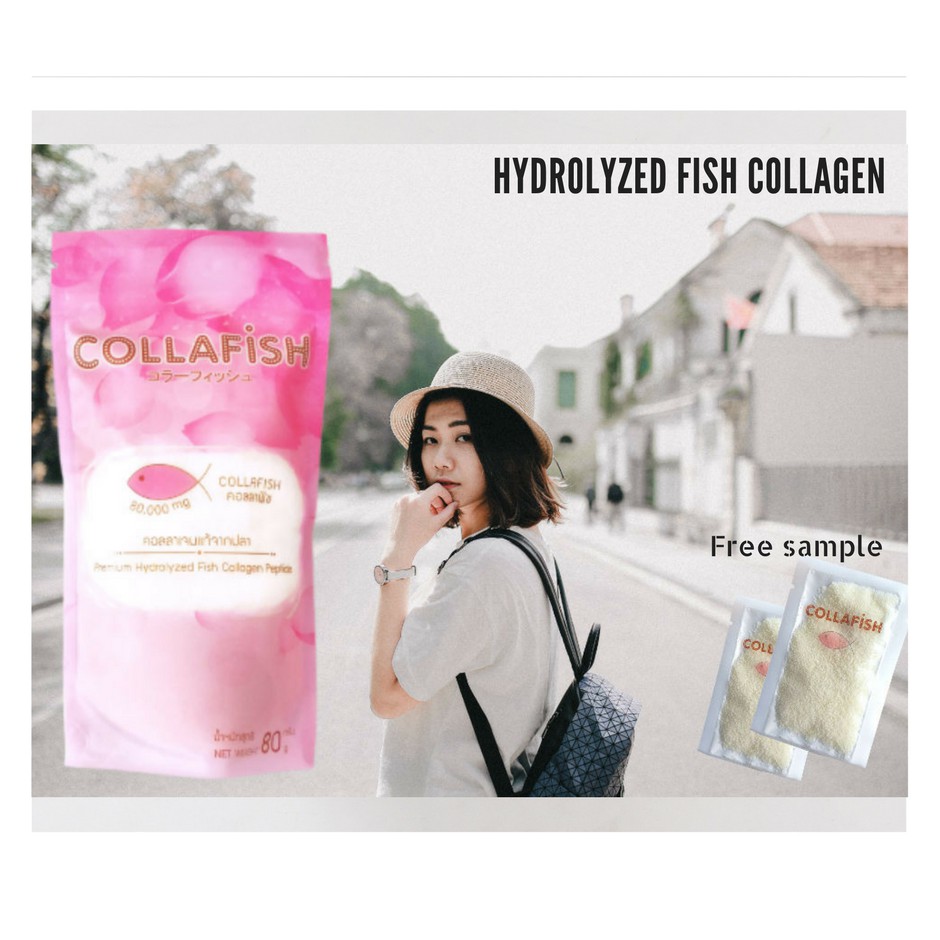 ภาพสินค้าคอลลาเจน Collagen Collafish 80,000 mg./35,000 mg. คอลล่าฟิช คอลลาเจนแท้จากปลา คาวน้อย ละลายง่าย จากร้าน bella_colla_by_wora บน Shopee ภาพที่ 4