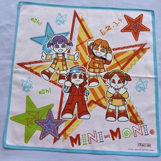 Mini moni ผ้าเช็ดหน้าการ์ตูน
