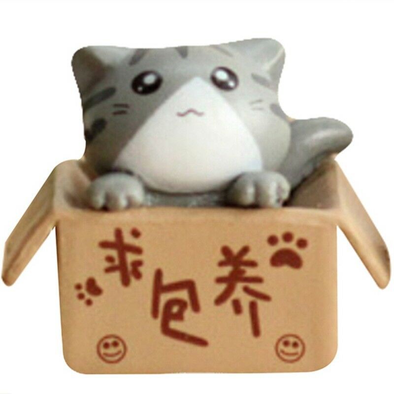 ภาพหน้าปกสินค้าตุ๊กตาแมวจิ๋ว DIY สำหรับตกแต่งสวน (A13-01-6) จากร้าน boutiqueclothing168 บน Shopee