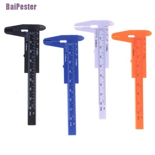 Baipester- + Vernier Caliper เกจวัดขนาดเล็ก พลาสติก 80 มม. 1