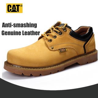 Caterpillar รองเท้าเซฟตี้ Safety Shoes รองเท้านิรภัย หัวเหล็ก size 38-45