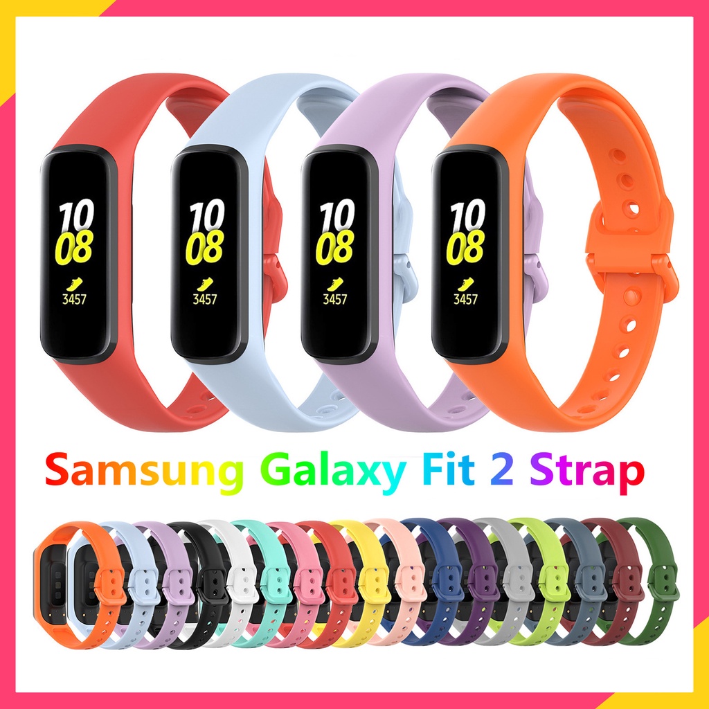 ภาพหน้าปกสินค้าgalaxy fit 2 สายนาฬิกา samsung galaxy fit2 สายนาฬิกา samsung fit 2 strap galaxy fit 2 strap samsung galaxy fit 2 สาย