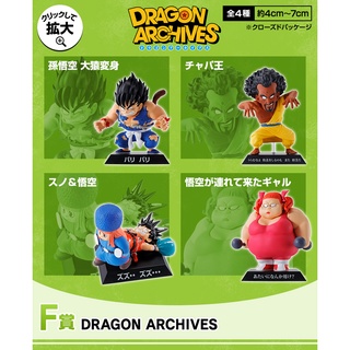 Ichiban kuji Dragonball Mysterious Great Adventure EX รางวัล F ครบเชทพร้อมกล่องมือ1 (ฟิกเกอร์ดราก้อนบอล)