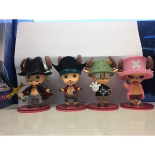 ฟิกเกอร์ One Piece One Piece 5th Generation 4 Models 6th Generation 4 Types Chopper COS Qiwu สีกรมท่า❤