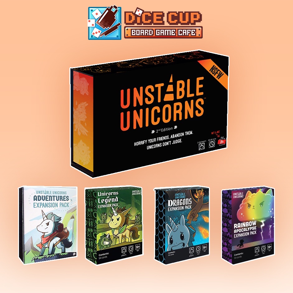 ราคาและรีวิวUnstable Unicorns NSFW & Expansion Board Game