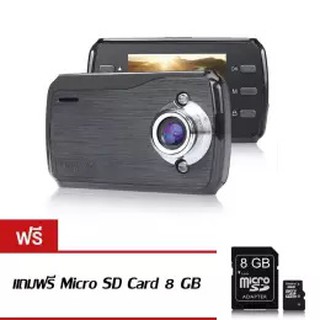 Saleup Car Camera Full HD กล้องติดรถยนต์ รุ่น K7000 (สีดำ) แถมฟรี Micro SD card 8 GB