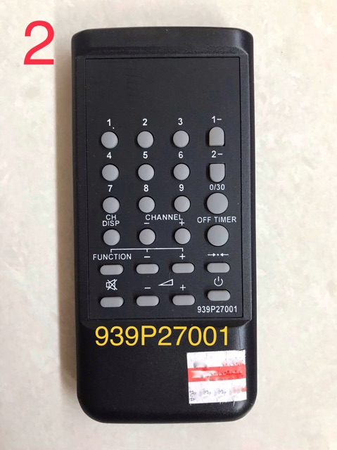 รีโมททีวี-ยี่ห้อมิตซู-remote-control-mitsubishi-tv-vdo