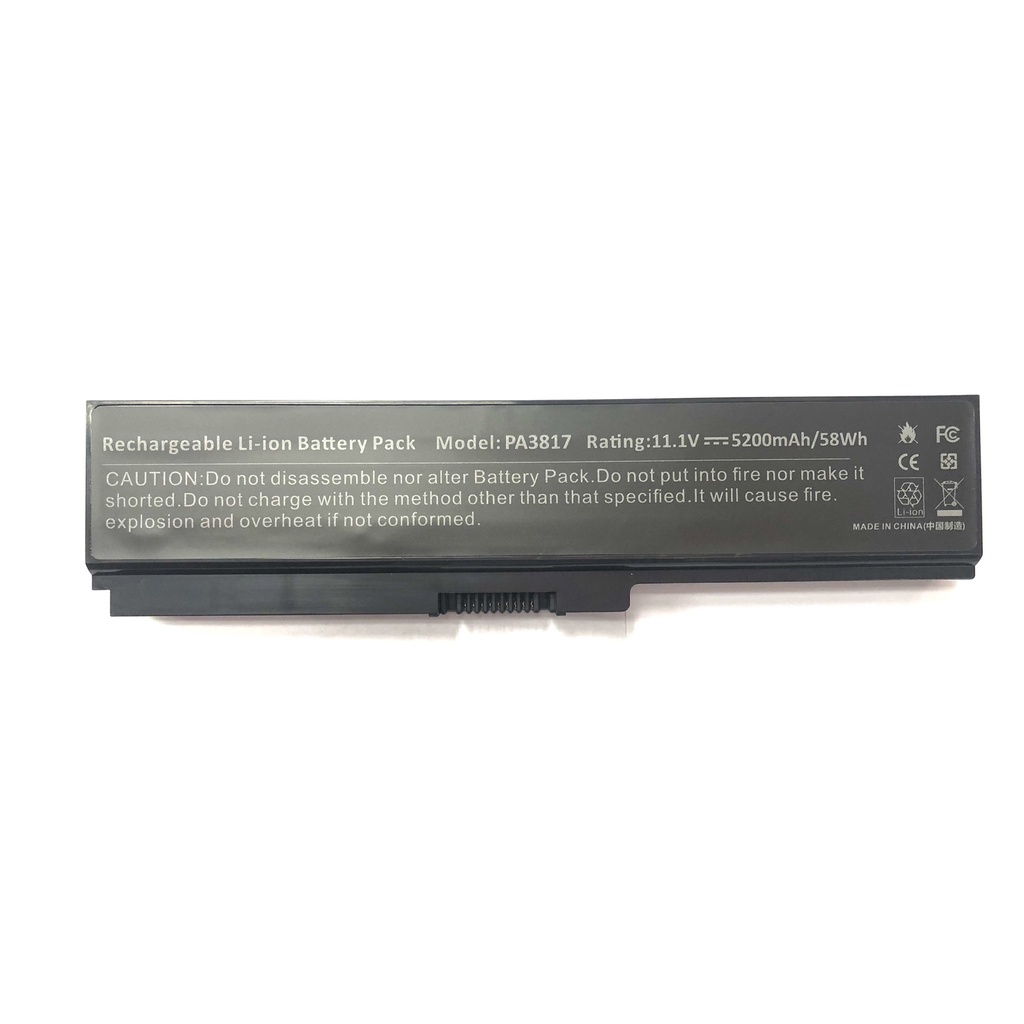 Replacement Battery For Toshiba Satellite L745D L750D L755 L770 L775 L775D – 5200mAh, 6-Cell, 11.1V, 5-Year Warranty