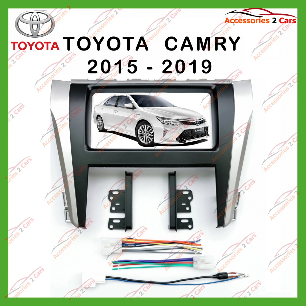 หน้ากากเครื่องเล่น-toyota-camry-แอร์ดิจิตอล-2din-ปี2015-รหัส-nv-to-107