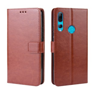 เคสสำ Huawei Y9 Prime 2019 Y9Prime2019 Y 9 Prime2019 Case Leather เคสฝาพับ มือถือแล