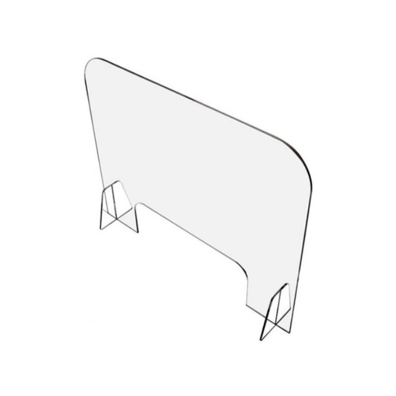 ฉากกั้นอะคริลิคใส-ฉากกั้นกันละออง-40x45ซม