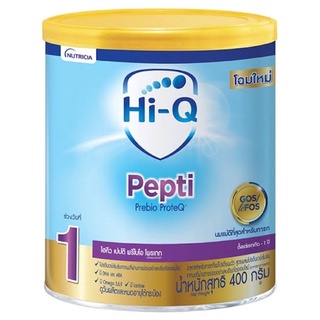 ภาพหน้าปกสินค้าHi-Q Pepti 400กรัม อาหารสำหรับทารกที่แพ้โปรตีนนมวัว   อายุแรกเกิด-1 ปี ซึ่งคุณอาจชอบสินค้านี้