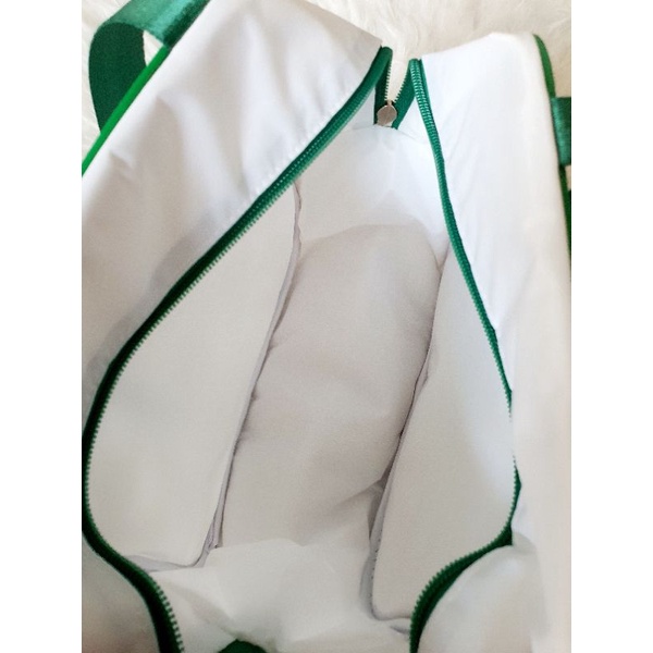 starbuck-ไม่มีขายในไทย-กระเป๋า-cooling-bag-mini-สีขาว-กระเป๋าเก็บความเย็น
