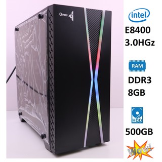 ภาพขนาดย่อสินค้าคอมพิวเตอร์ประกอบ Intel Core2 Duo Processor E8400 3.00GHz -RAM DDR3 8GB -HDD 500GB เคส GVIEW