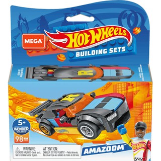 Mega Construx Hot Wheels GYG36 Amazoom (98 Pcs) ตัวต่อ เมก้า คอนสตรัคซ์