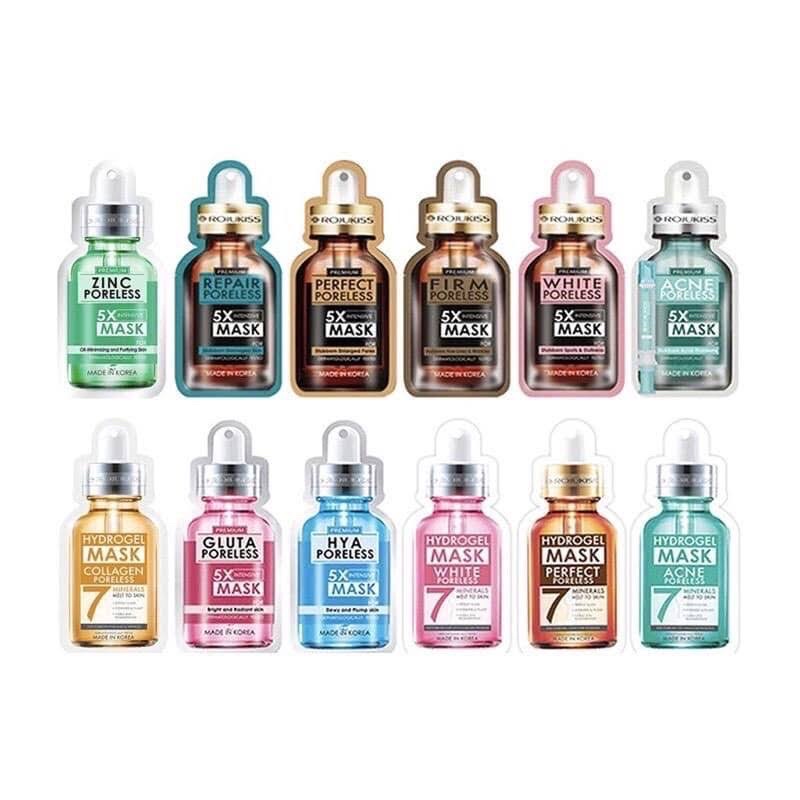 พร้อมส่ง-ขายส่ง-rojukiss-มาส์ก-25ml-มาส์กหน้าแบรนด์ดัง-ของแท้ราคาไม่แพง