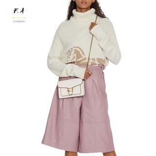 F.A (ของแท้ 100%) COACH 7110 Tabby series กระเป๋าสะพายผู้หญิง / กระเป๋าสะพายข้าง / กระเป๋าถือโซ่ / ตัวล็อคตัวดูดขนาดใหญ่