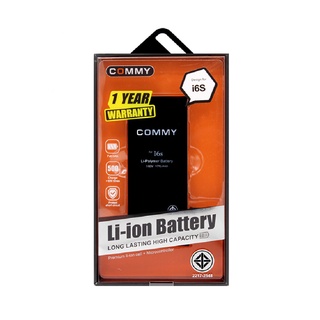 ภาพหน้าปกสินค้าCommy แบต 6s (1,715 mAh) ฟรี!เทปกาวติดแบต รับประกัน1ปี Battery For 6s Commy ที่เกี่ยวข้อง