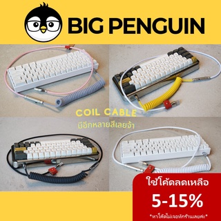 สินค้า Coil Cable สายถัก สายคีย์บอร์ด Customize Mechanical Keyboard Type C