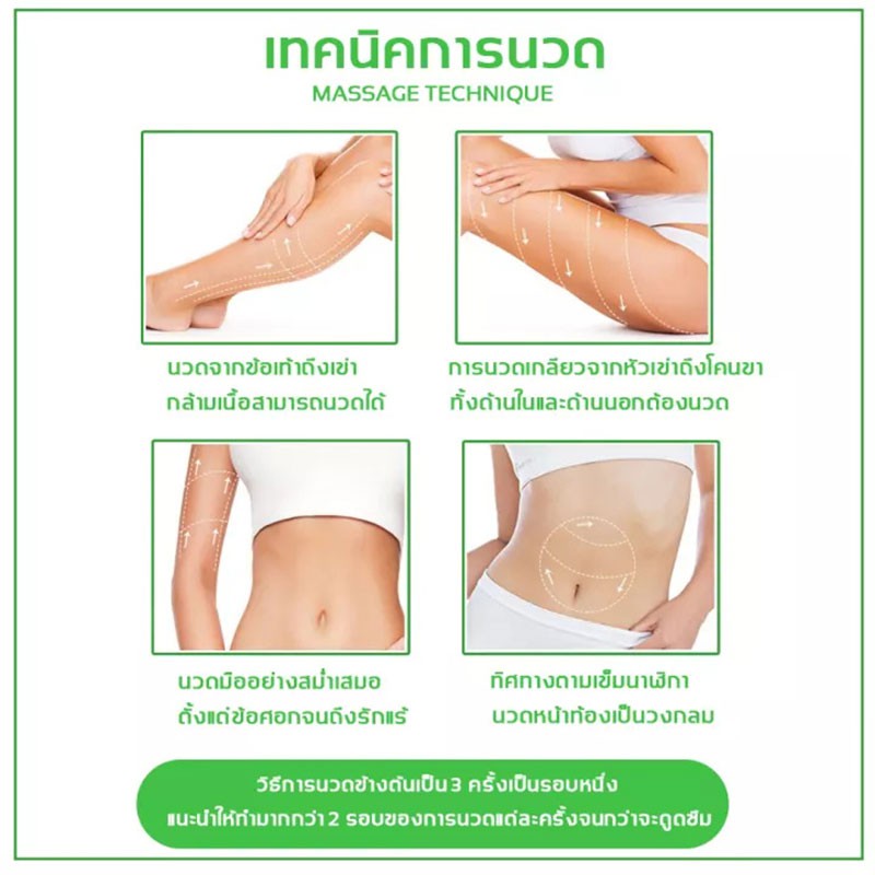 aichunครีมสลิมมิ่งชาเขียว-เผาผลาญไขมันและลดน้ำหนัก-ครีมสลายไขมัน-ครีมกระชับผิวกาย-ครีมกระชับสัดส่วน