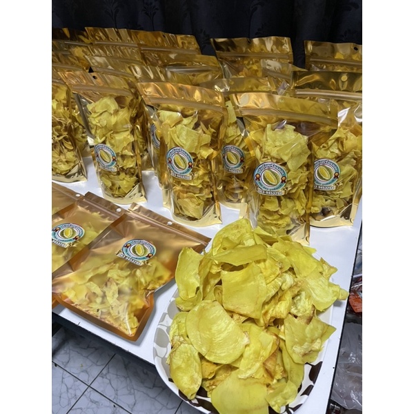 ทุเรียนทอด-จันทบุรี-100กรัม-ห่อละ-180-ส่งฟรีทั่วประเทศ