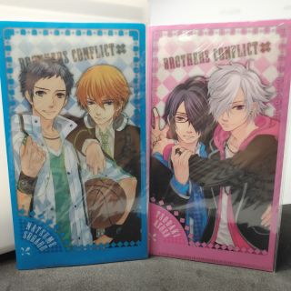 แฟ้มอนิเมะ  BROTHERS  CONFLICT (แฟ้มแนวตั้งใส่ได้2ฝั่ง)