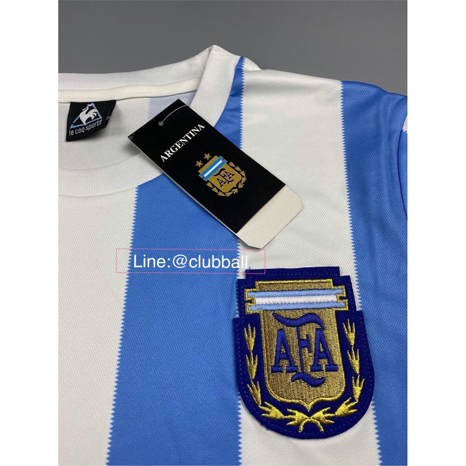 retro-เสื้อฟุตบอล-argentina-home-1986