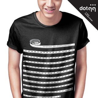 dotdotdot เสื้อยืดผู้ชาย Concept Design ลาย Measure