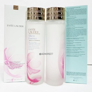 ส่งฟรี Estee Lauder Micro Essence Treatment Lotion Fresh with Sakura Ferment 200ml เอสเซ้นส์โลชั่น SEP02