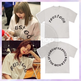 TSHIRTฝ้าย  Sport Preoder เสื้อยืดโอเวอร์ไซส์แบบลิซ่า,จีซู  BLACKPINKs-5xl