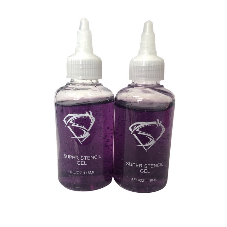 น้ำยาลอกลาย EZ Super Stencil Gel ขนาด 4 ออนซ์ (สีใสสีม่วง) อุปกรณ์งาน ...