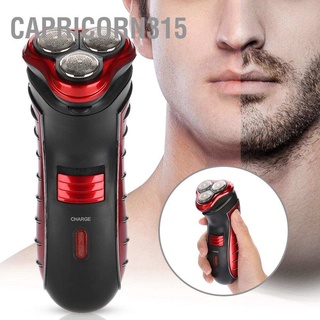 Capricorn315 3D Mens Shaver Floating Rotary Electric Beard Razor Rechargeable Shaving Machine EU Plug 220&#8209;240V