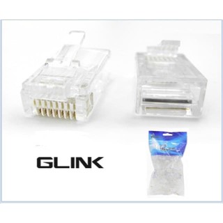 ภาพหน้าปกสินค้าPlug หัวแลน (LAN) RJ45 CAT5 G-LINK (100/Pack) (GL380) คุณภาพดี ทนทานG-Link หัวแลน (LAN) RJ45 CAT5 รุ่น GL-380 (Pack 100) ที่เกี่ยวข้อง