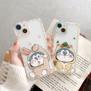 เคสโทรศัพท์มือถือแบบนิ่ม ใส ลายการ์ตูนโดเรม่อนน่ารัก สําหรับ Vivo V23 5G V23E Y93 Y91 Y95 Y91i V20 PRO V20 SE 4G V21 5G