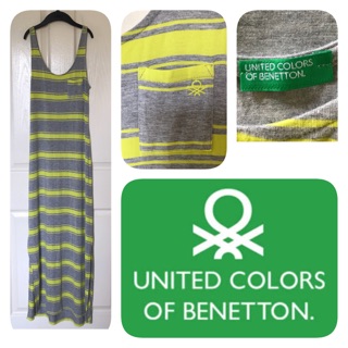 Maxidress แบรนด์ benetton size F