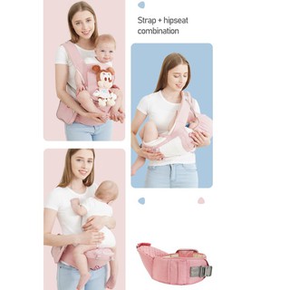 ภาพขนาดย่อของภาพหน้าปกสินค้าDisney กระเป๋าอุ้มเด็ก แบบหันหน้าหาคนอุ้ม ระบายอากาศ สำหรับเด็กทารก จากร้าน toptg.th บน Shopee