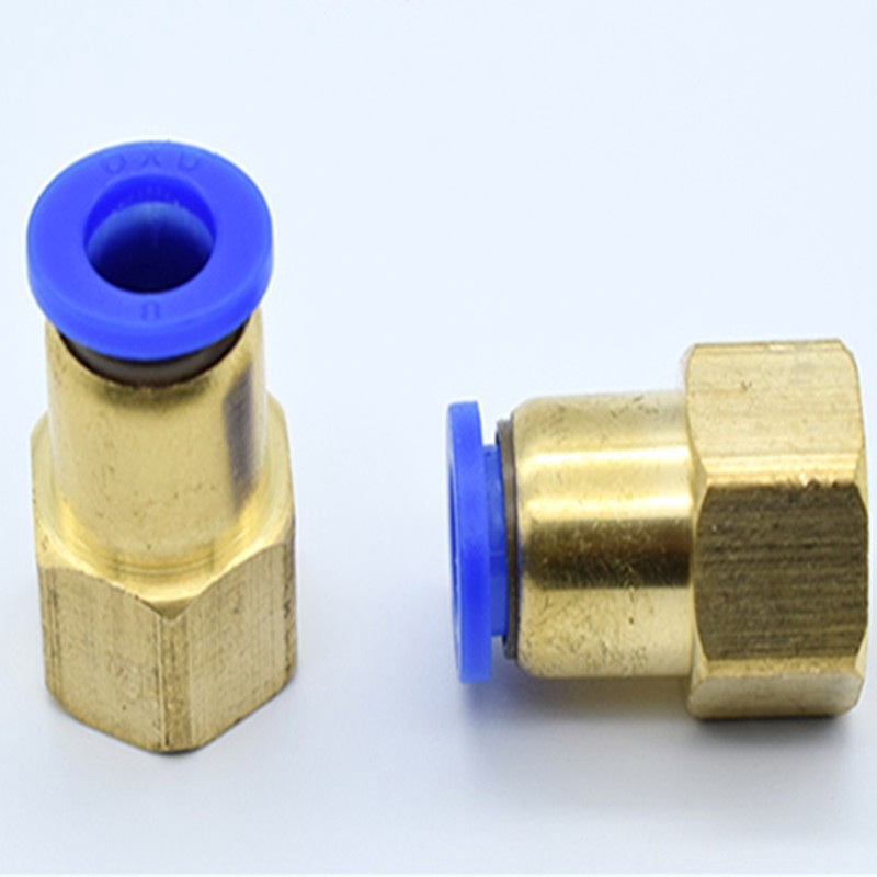Mdingbao Brass Quick Connector Set – 1/8 To 1/2 NPT Push-in Fittings For 4mm-16mm Air Hoses & Garden Hoses