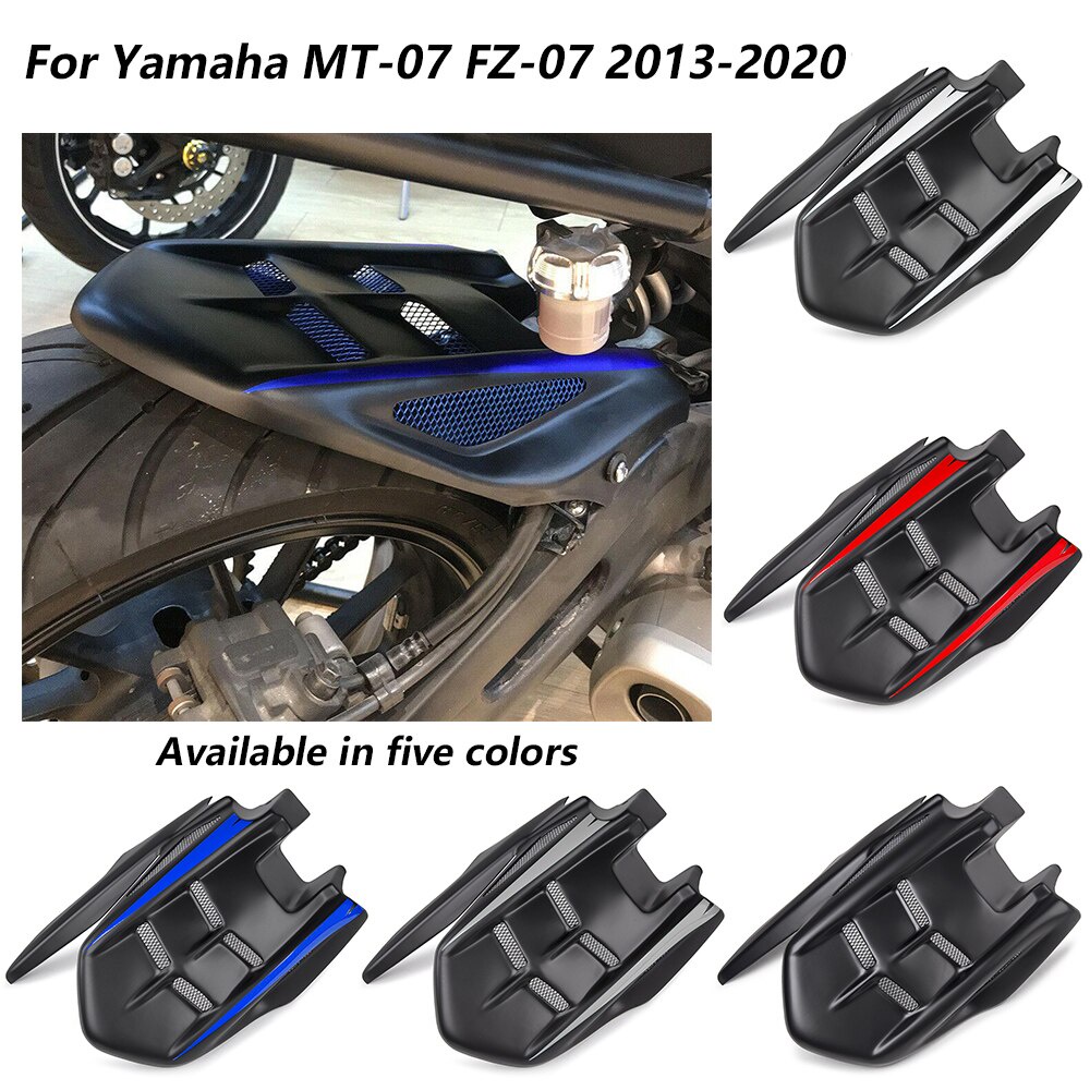 Ultrasupplier MT07 FZ07 Motorcycle Rear Tire Hugger Fender Mudguard