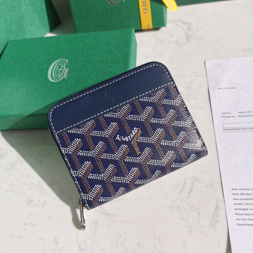 พรี-goyard-กระเป๋าสตางค์-หนังแท้กระเป๋าแฟชั่นแบรนด์เนน-กระเป๋าแฟชั่น