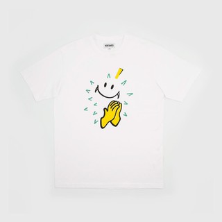 【hot tshirts】เสื้อยืด มหานคร ไลฟ์สไตล์ Hello Durian Street Fashion เสื้อยืดสีขาว