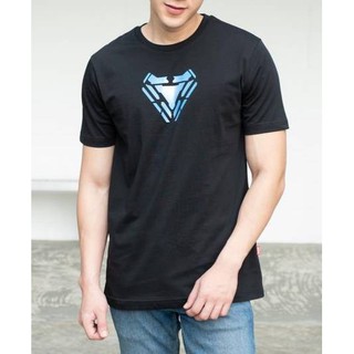 เสื้อยืดมาร์เวล Iron man Arc reactor-9036-BL