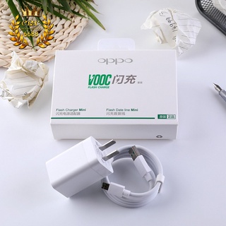 ชาร์จเร็วสายข้อมูล + หัวชาร์จ VOOC 5V 4A ชุดชาร์จ ของแท้ 100% *ถ้าสินค้ามีปัญหาสามารถเปลี่ยนได้ภายใน 7 วันค่ะ*