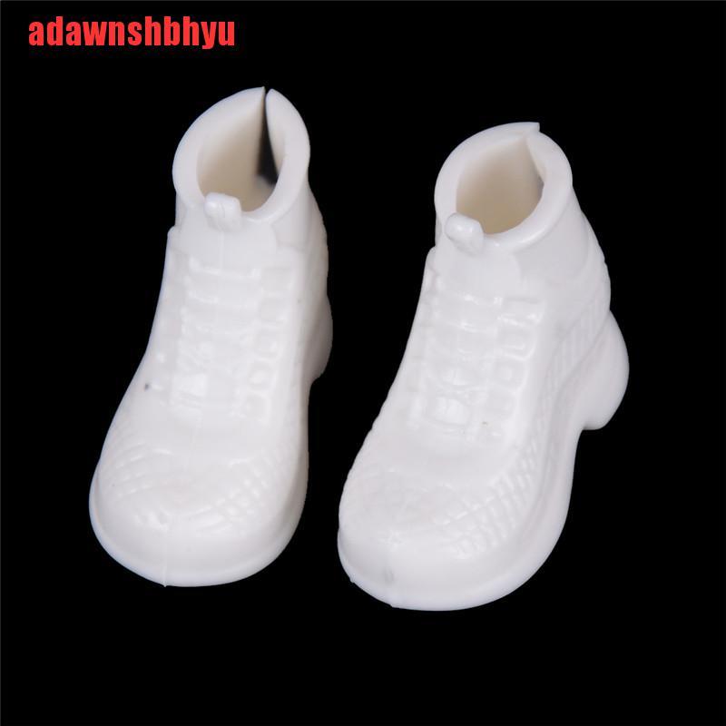 adawnshbhyu-รองเท้าผ้าใบ-สีขาว-สําหรับตุ๊กตา-10-คู่