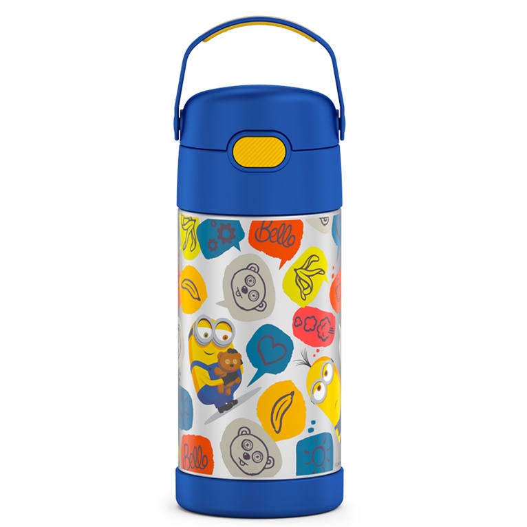 กระบอกน้ำเก็บความเย็น Minions 2 Thermos FUNtainer Water Bottle with