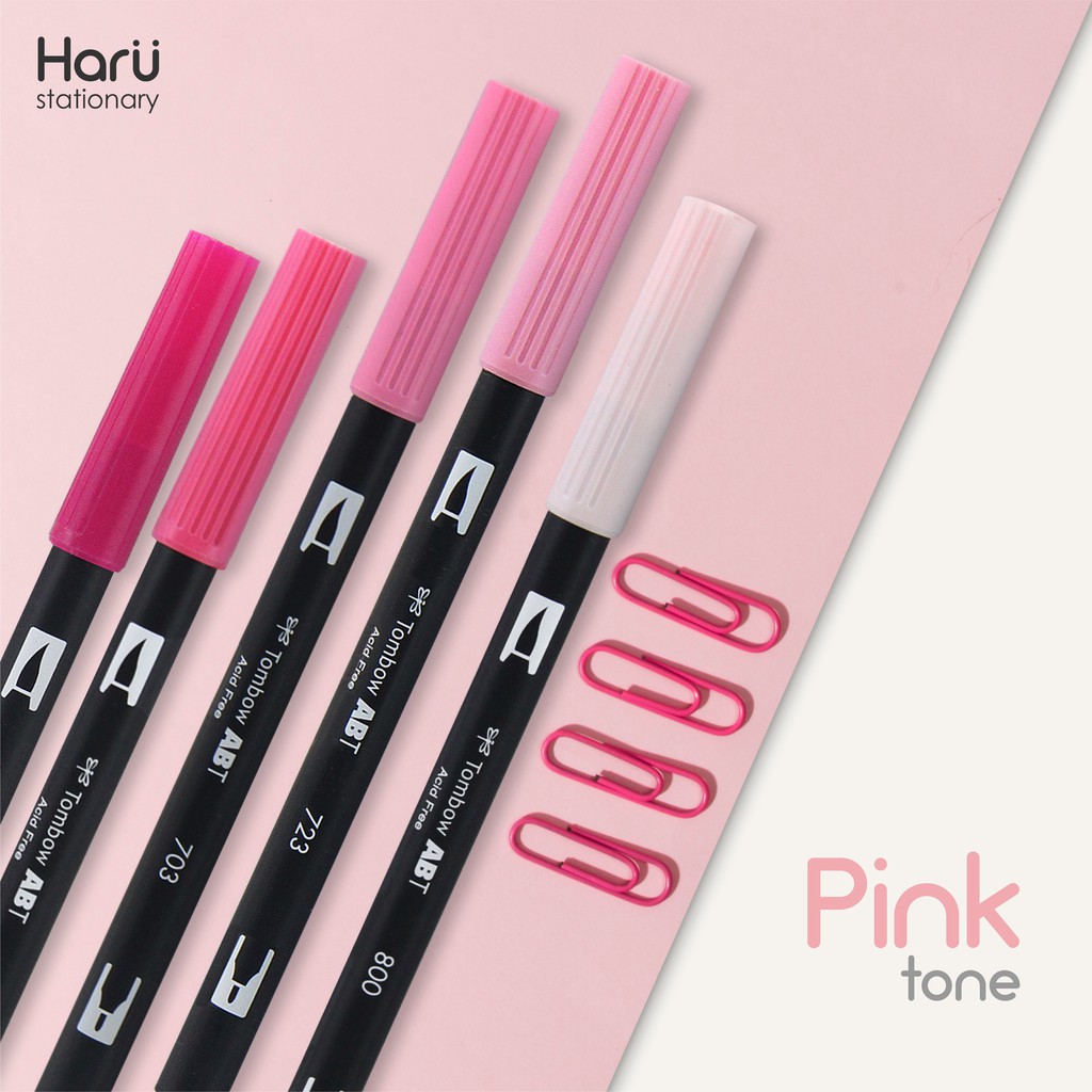 Tombow 803 ABT Soft Pen (Dual Brush) Pink Punch - 29 DKK