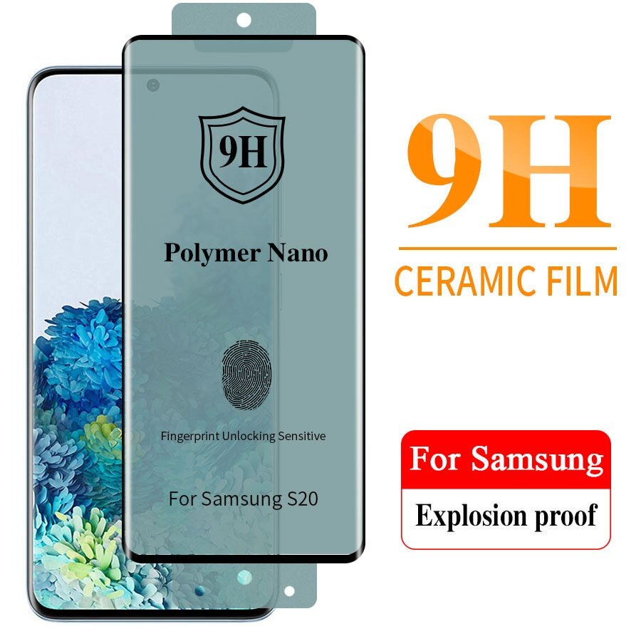 ส่งจากไทย-ฟิล์มpolymer-nano-ฟิล์มเต็มจอ-จอโค้ง-ฟิล์มsamsung-s22-ultra-s22-s22-ไม่กระจก-ฟิล์มกันแตก-ฟิล์มกันกระแทก